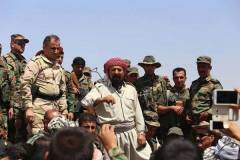 Shivan Perwer with peshmerga  13 Aug 2014