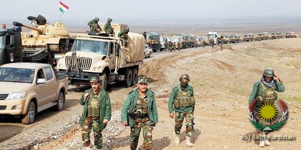 Peshmerga Army Convoy